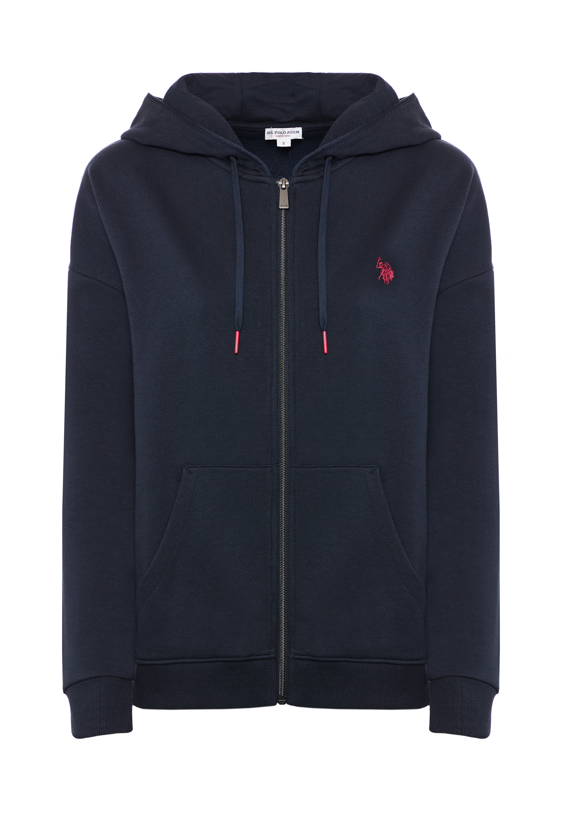 Felpa con cappuccio e zip