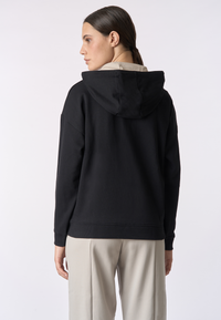 Felpa con cappuccio e zip