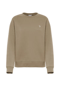 Felpa girocollo con logo