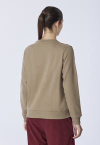 Felpa girocollo con logo