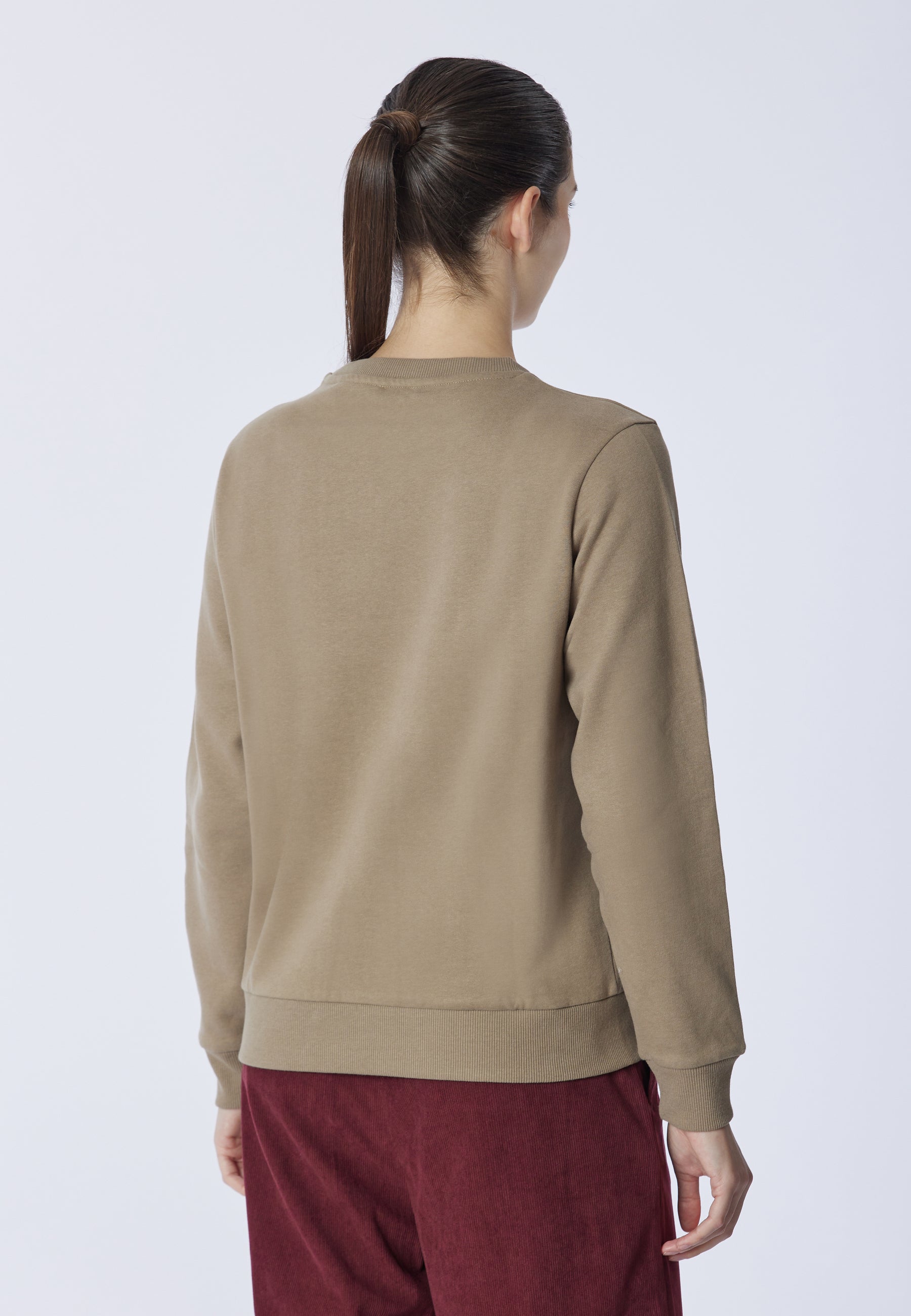 Felpa girocollo con logo