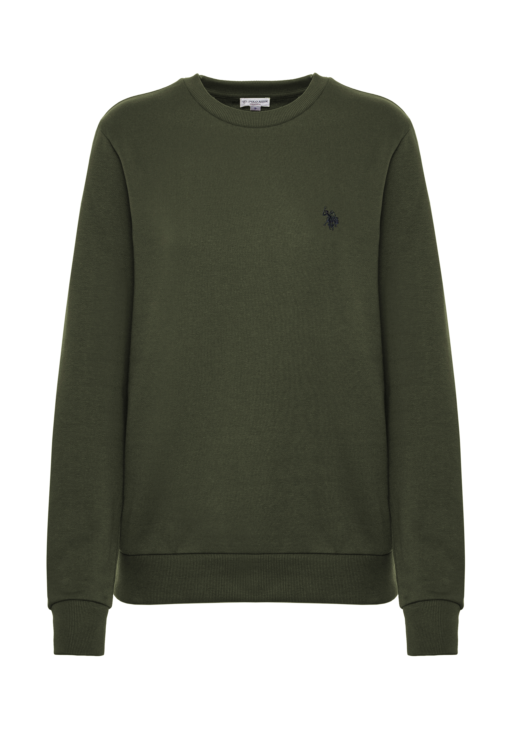 Felpa girocollo con logo