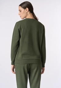 Felpa girocollo con logo