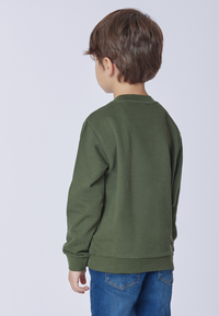 Felpa girocollo con logo