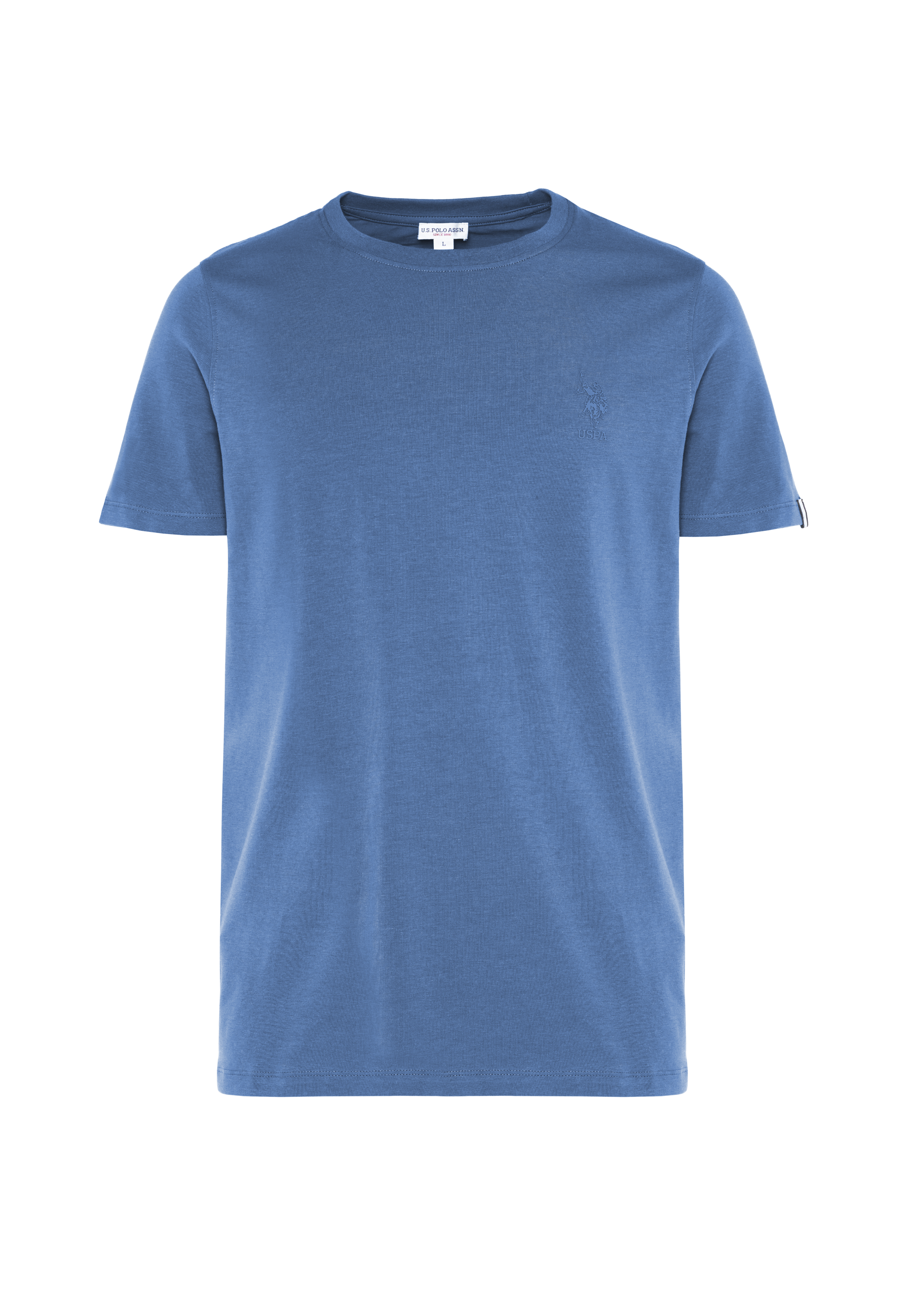 T-shirt da uomo in in cotone stretch con logo