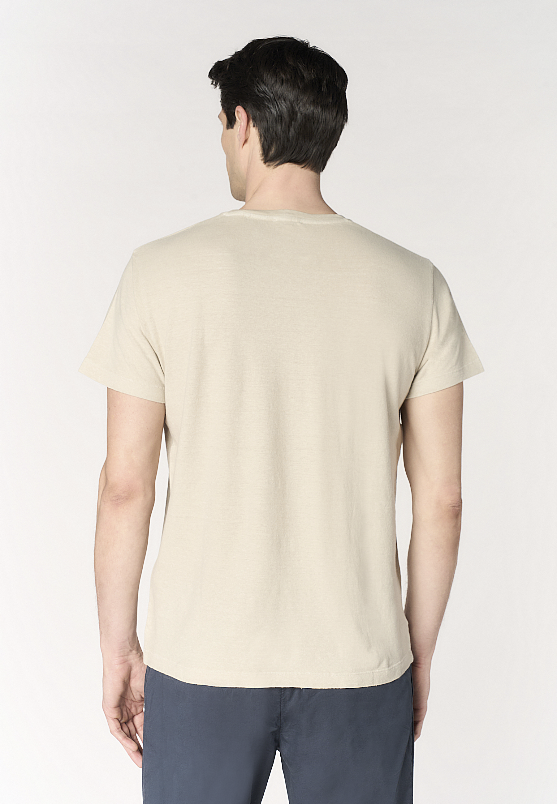 T-shirt da uomo in misto cotone biologico e canapa Premium Quality