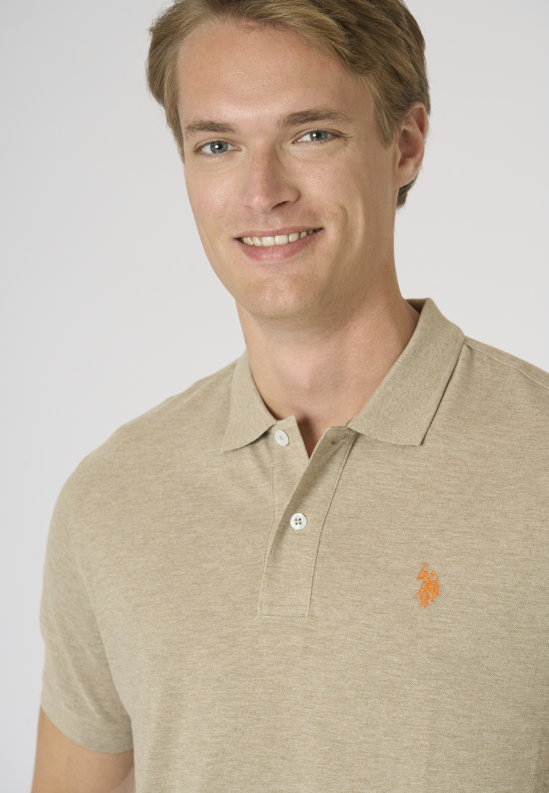 Polo shirt a maniche corte in cotone mélange Premium Quality