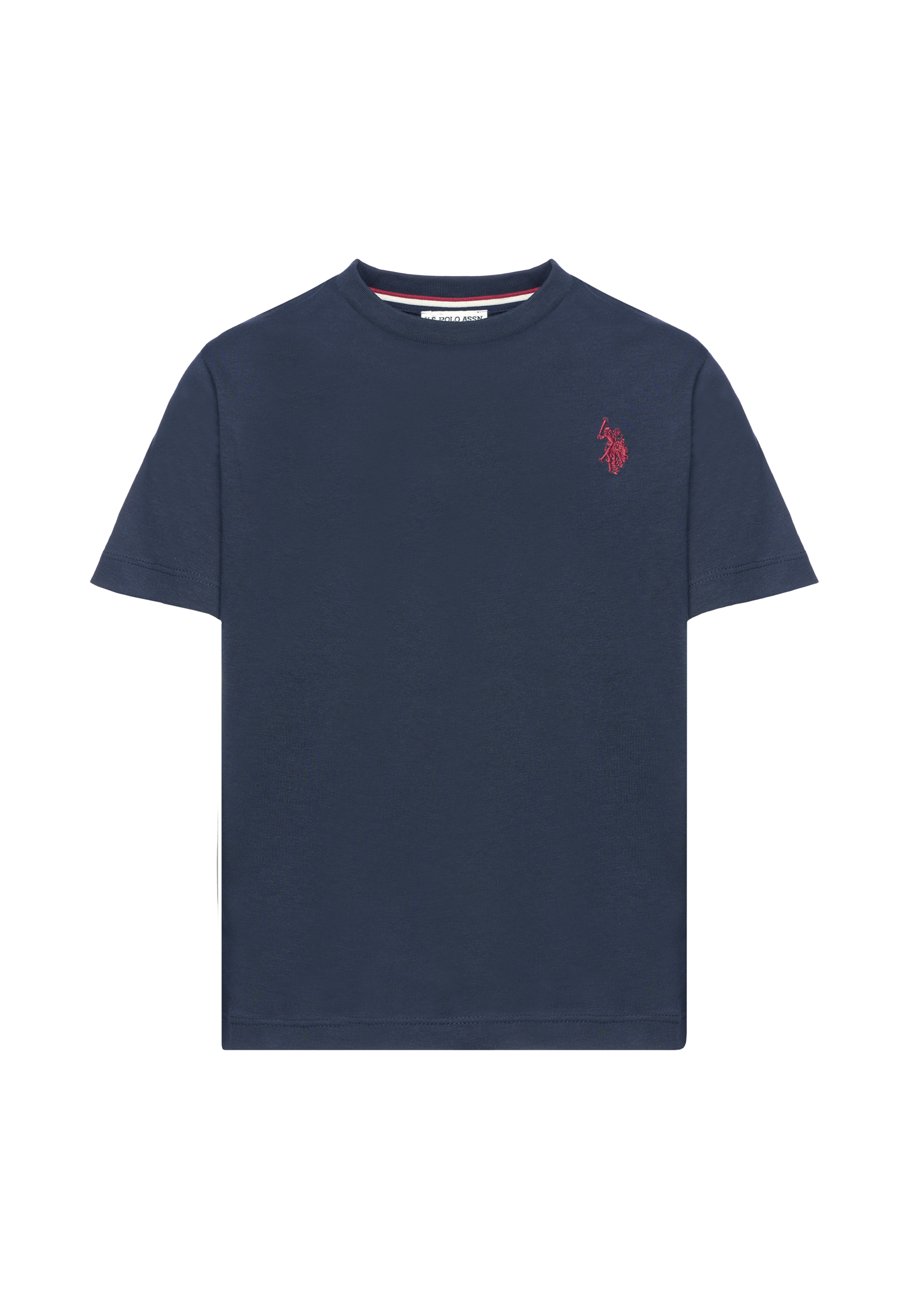 T-shirt in cotone da bambino con logo Double Horsemen