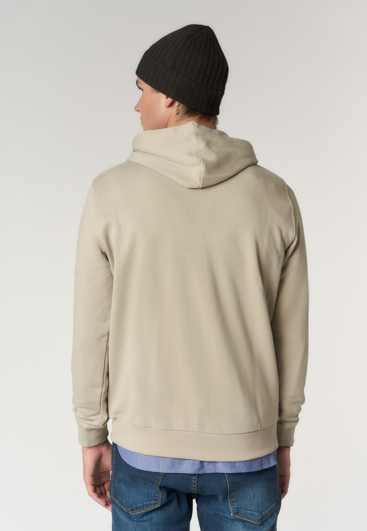Felpa con cappuccio in cotone