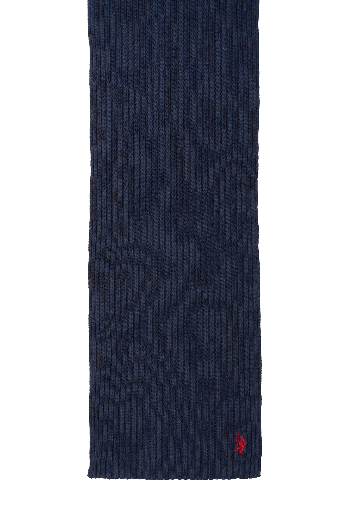 Sciarpa a coste in misto lana