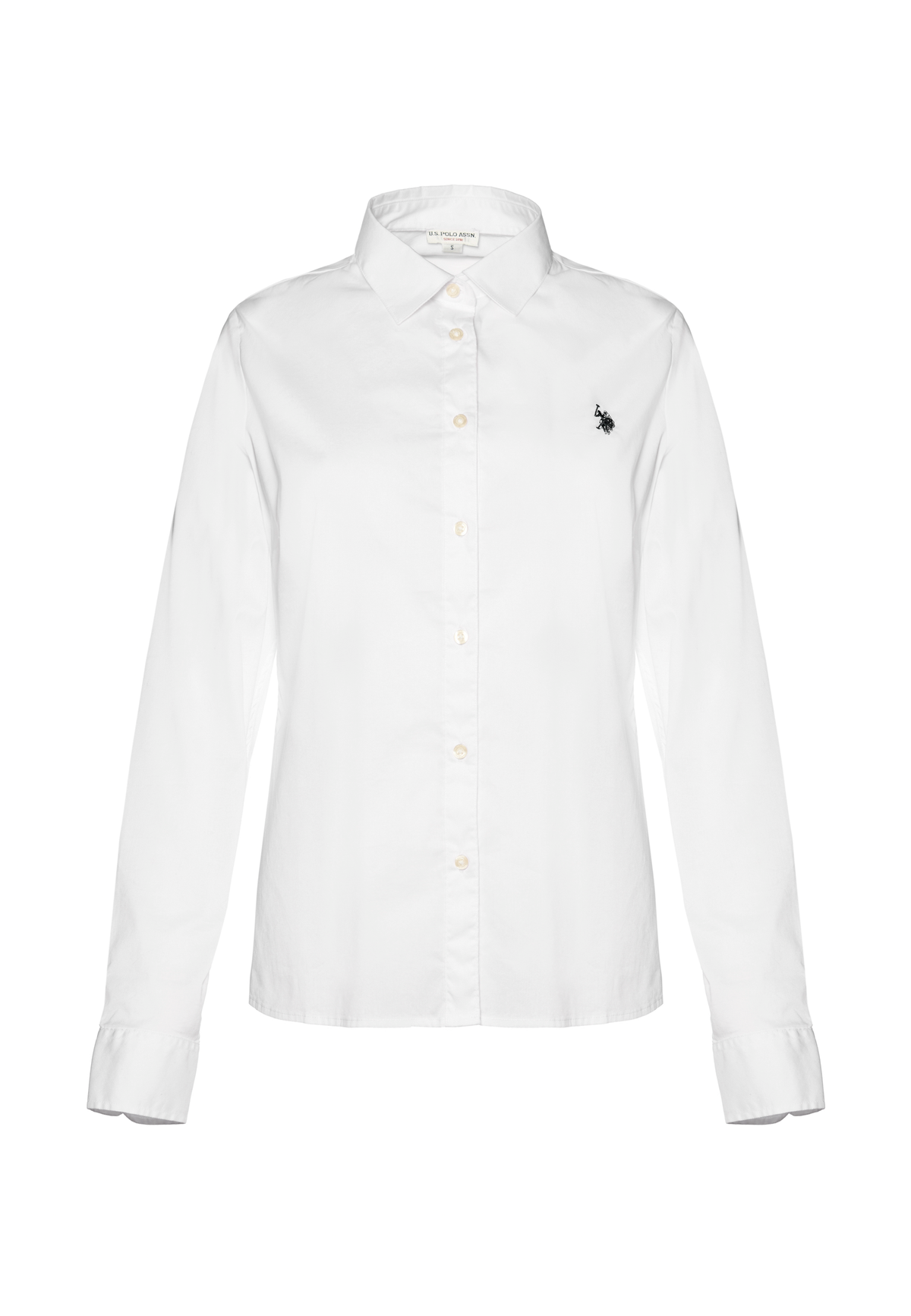 Camicia slim fit con ricamo