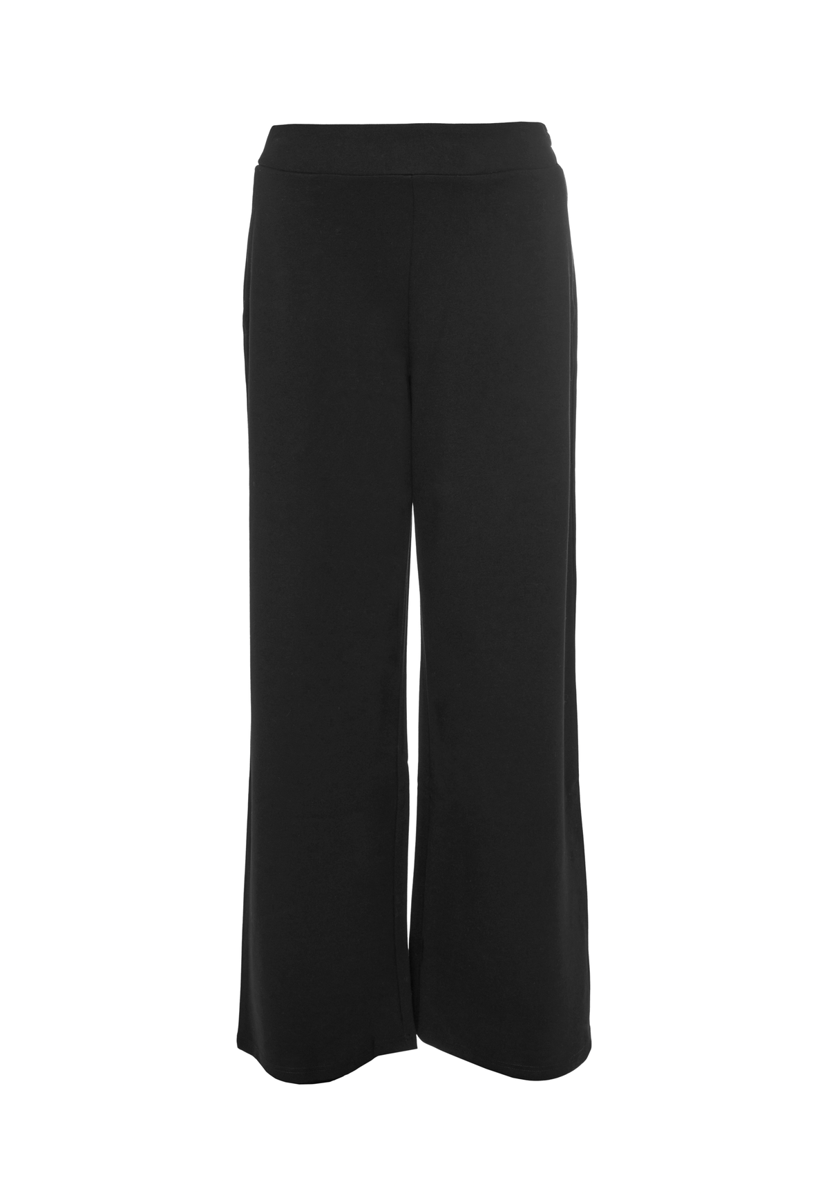 Pantaloni wide leg in punto Milano