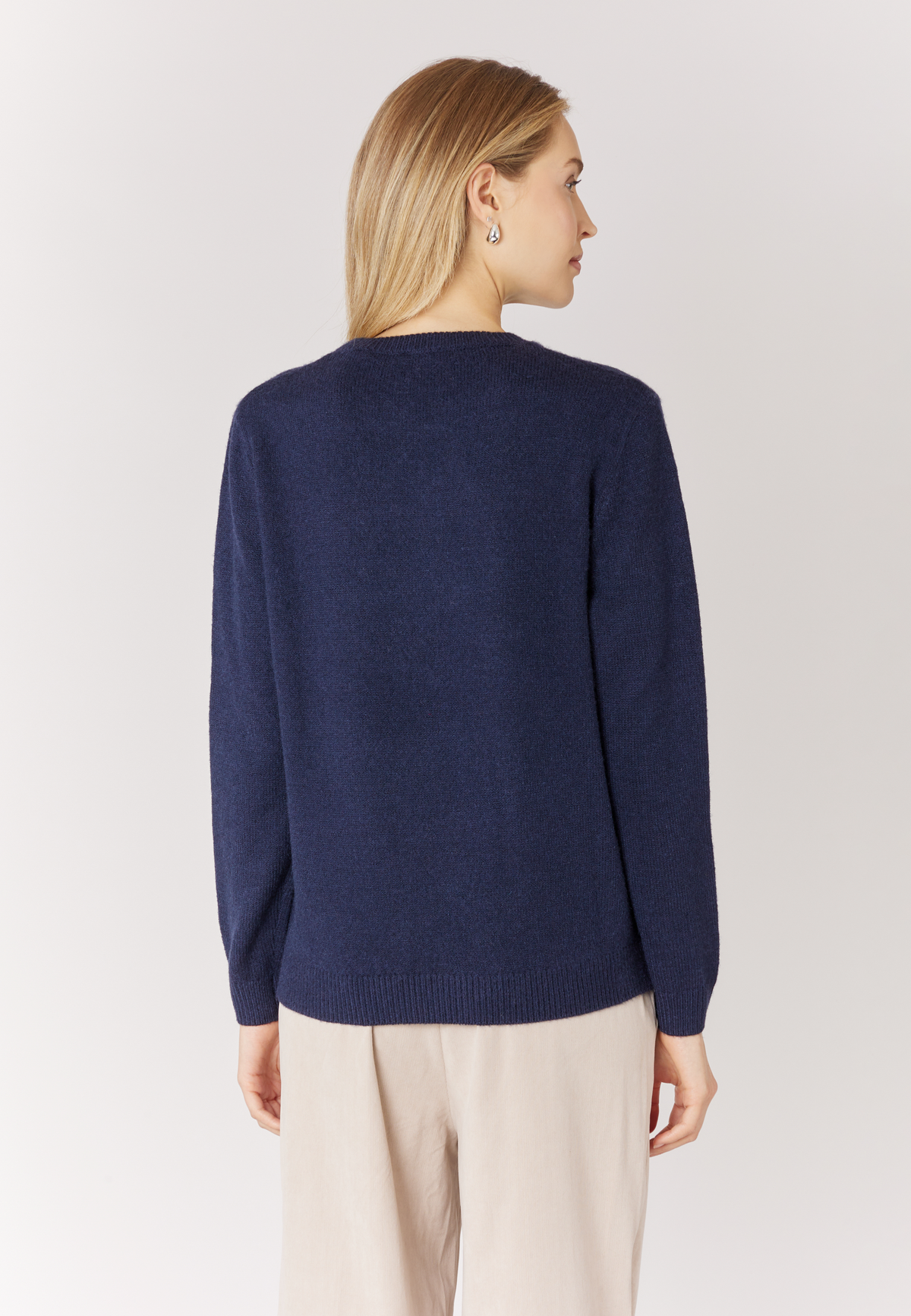 Maglia girocollo con bandiera americana