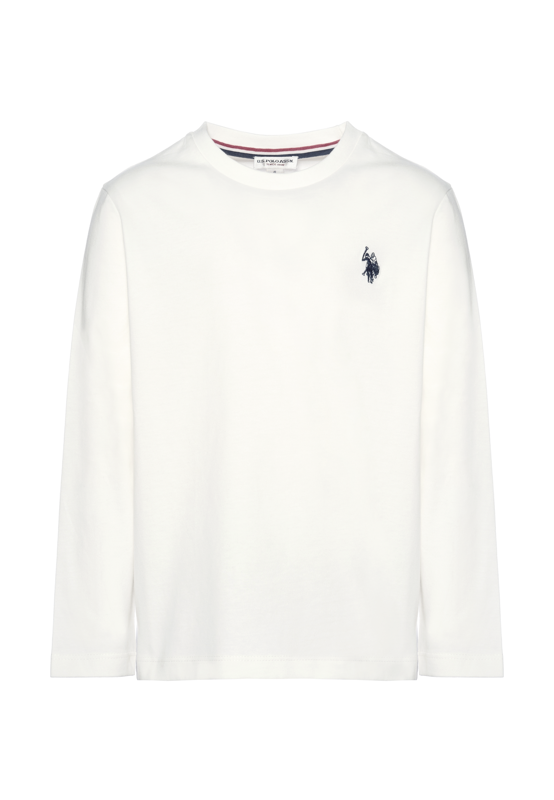 T-shirt a maniche lunghe da bambino in cotone