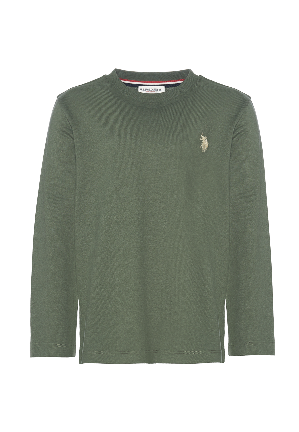 T-shirt a maniche lunghe da bambino in cotone