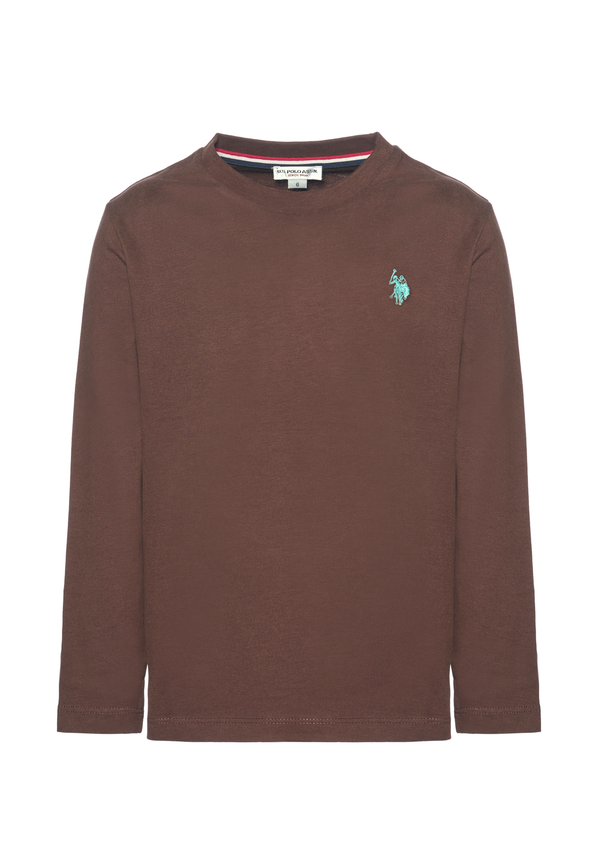 T-shirt a maniche lunghe da bambino in cotone