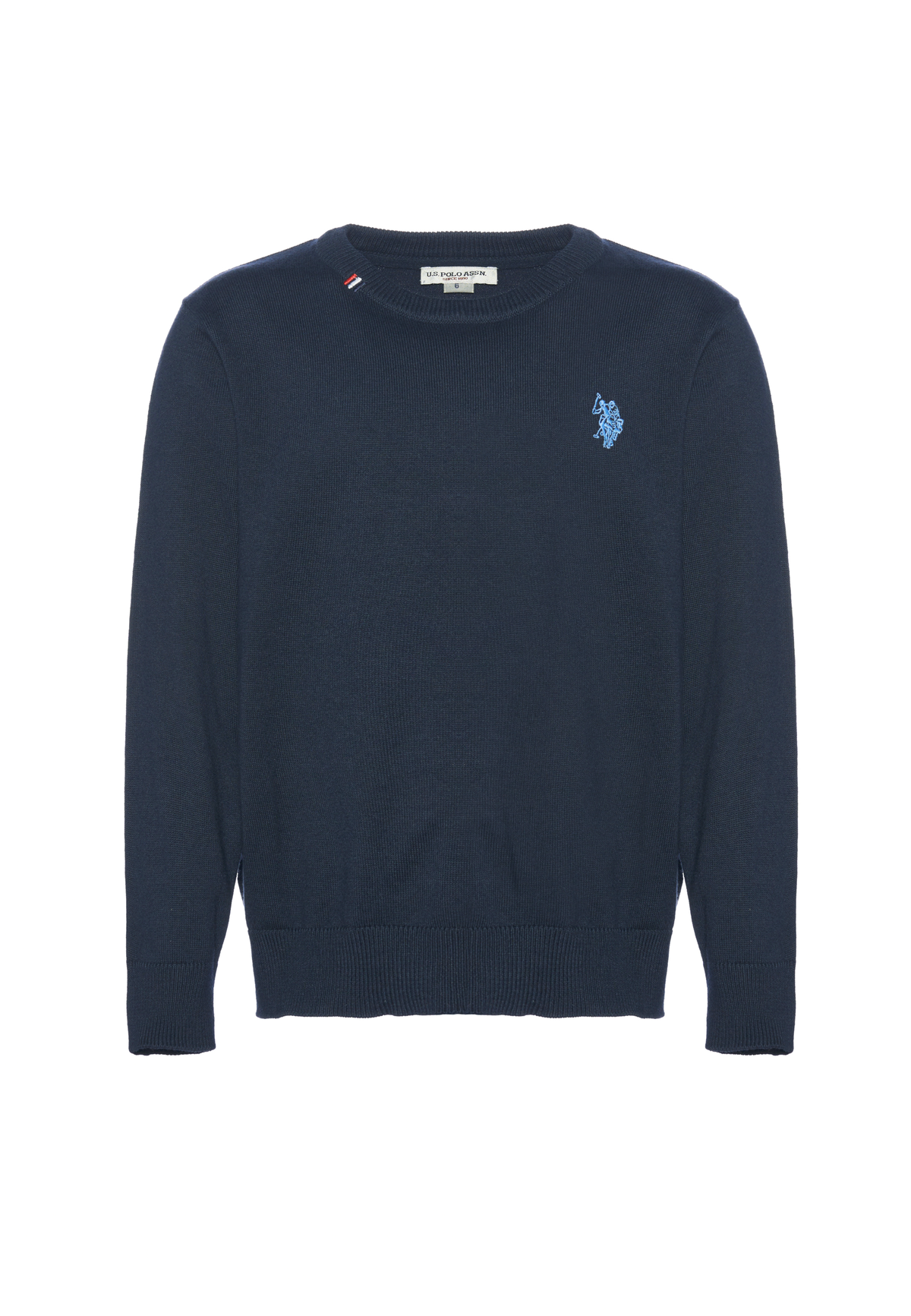 Maglione girocollo da bambino in misto cotone