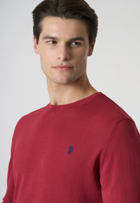 Maglia girocollo in cotone crepe premium quality