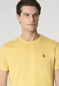 T-shirt a maniche corte in cotone melange premium quality con logo