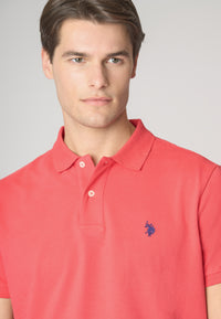 Polo shirt a maniche corte in cotone piquet