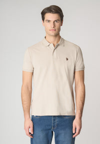 Polo shirt a maniche corte in cotone piquet