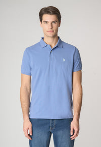Polo shirt a maniche corte in cotone piquet
