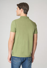 Polo shirt a maniche corte in cotone piquet