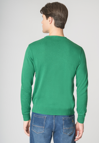 Maglia girocollo in cotone