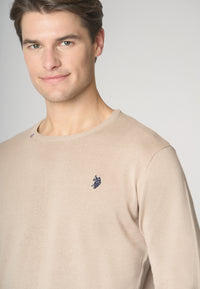 Maglia girocollo in cotone