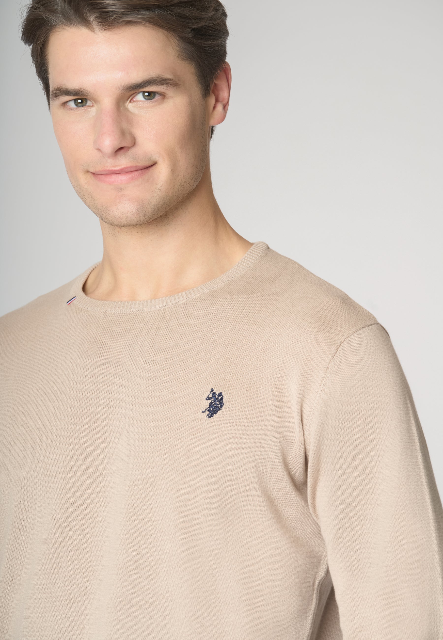 Maglia girocollo in cotone