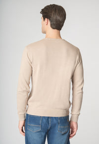 Maglia girocollo in cotone