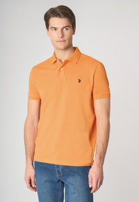 Polo shirt a maniche corte in cotone piquet