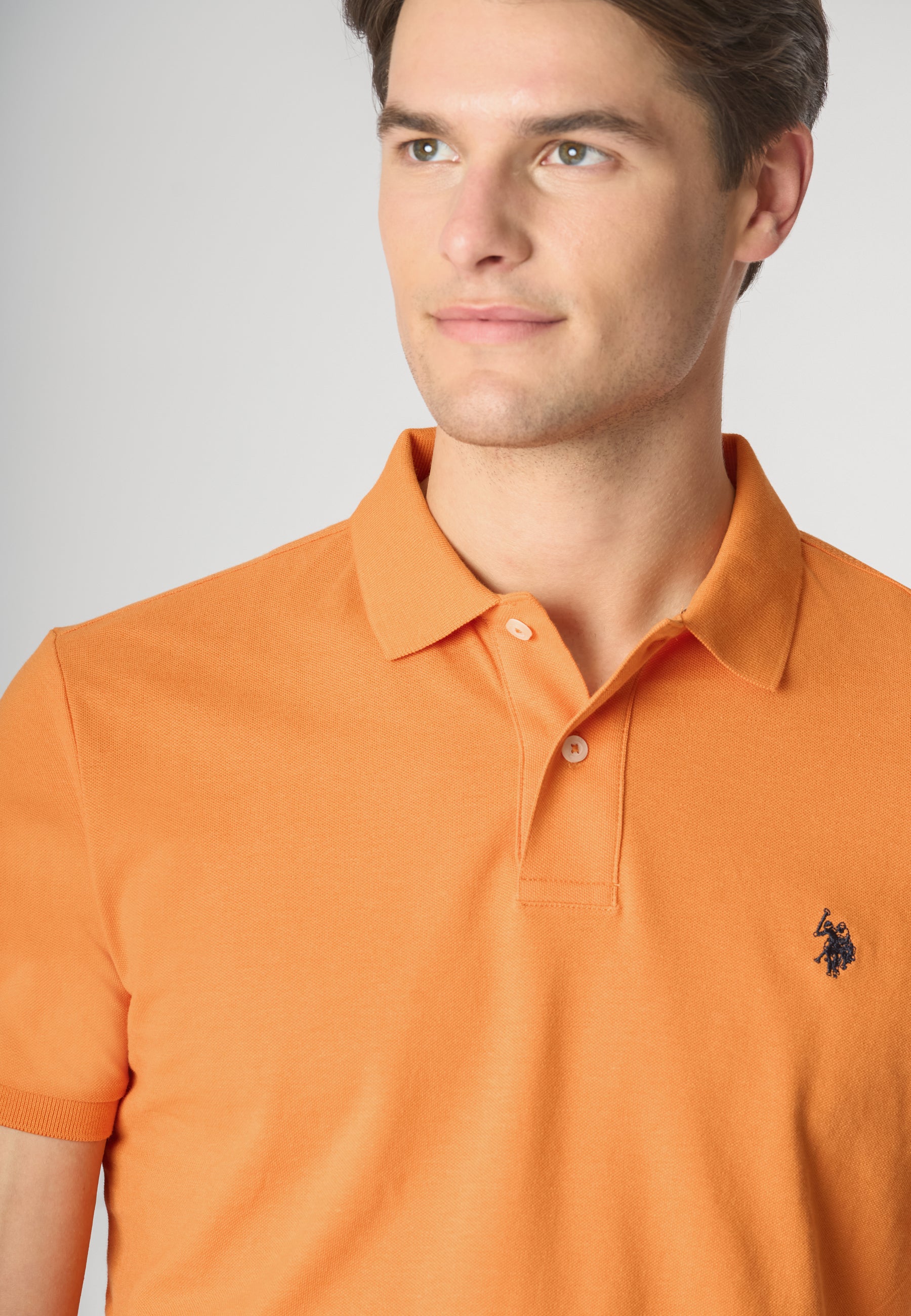 Polo shirt a maniche corte in cotone piquet
