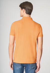 Polo shirt a maniche corte in cotone piquet