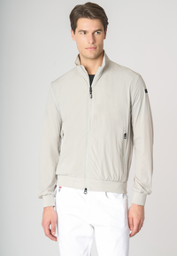 Giacca bomber in nylon stretch