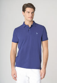 Polo shirt a maniche corte in cotone piquet