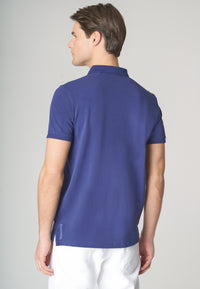 Polo shirt a maniche corte in cotone piquet