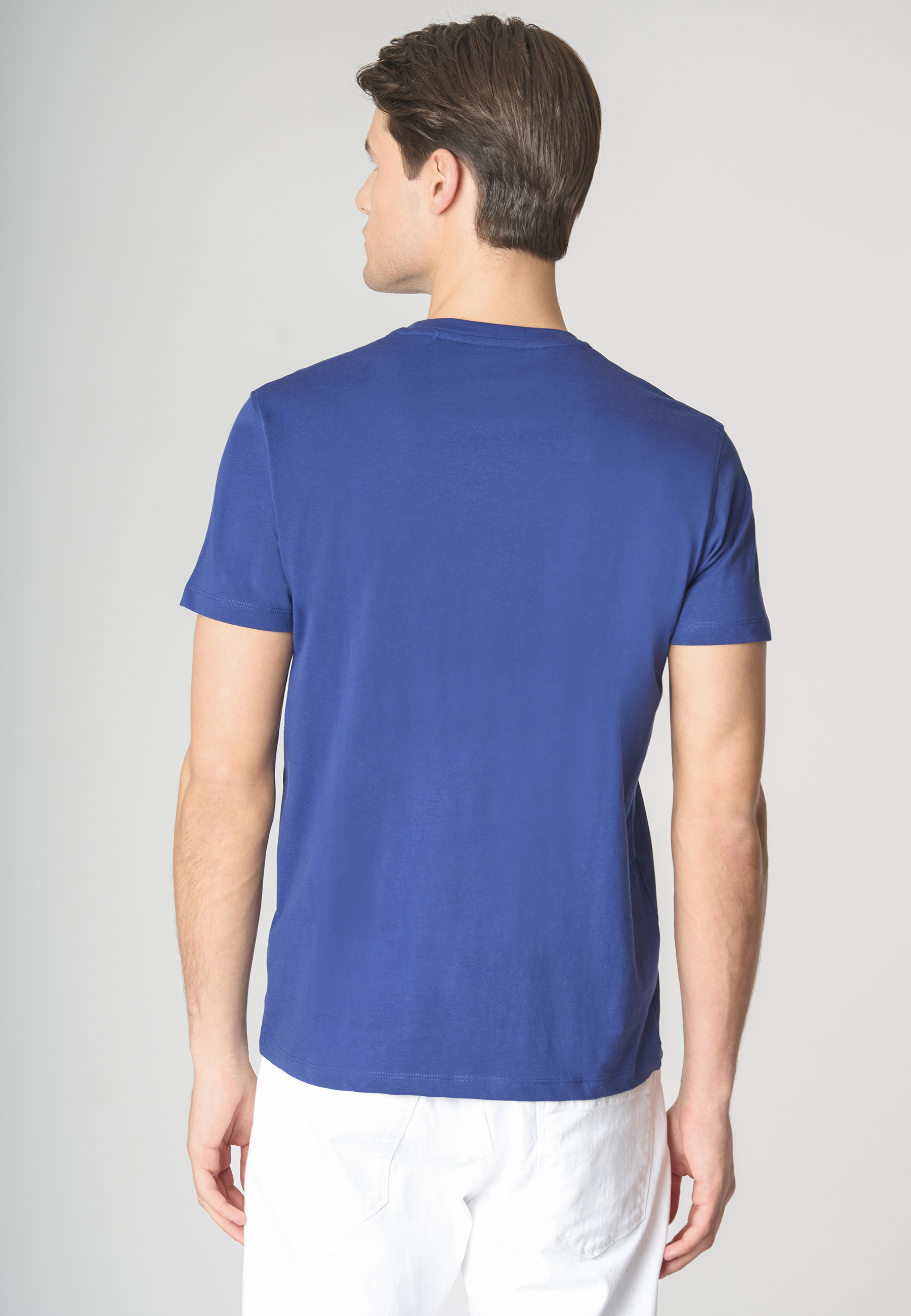 T-shirt a maniche corte in cotone con ricamo U.S. Polo Assn.
