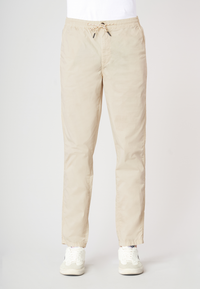 Pantalone chino in cotone stretch popeline