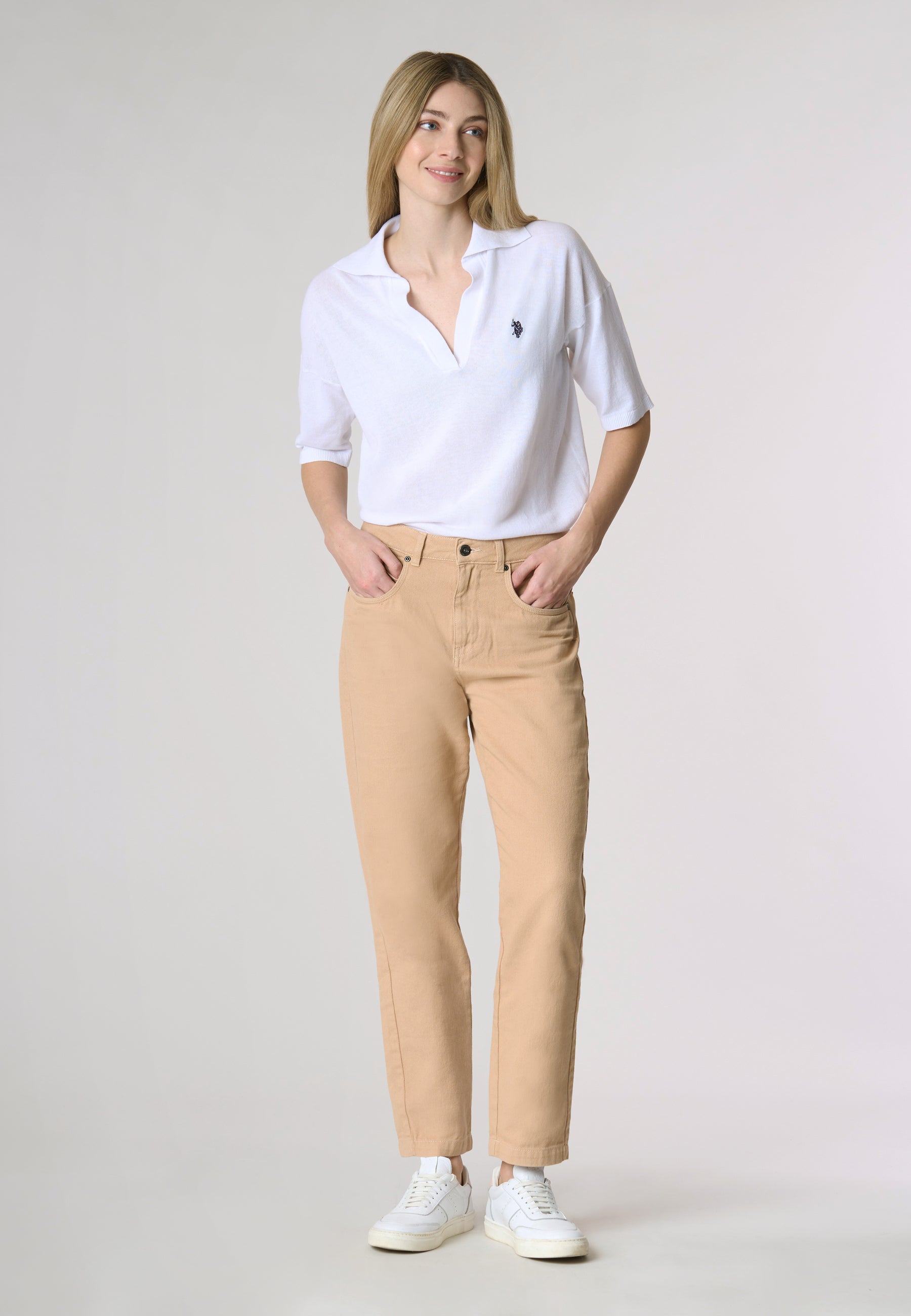 Polo shirt in cotone crepe premium quality