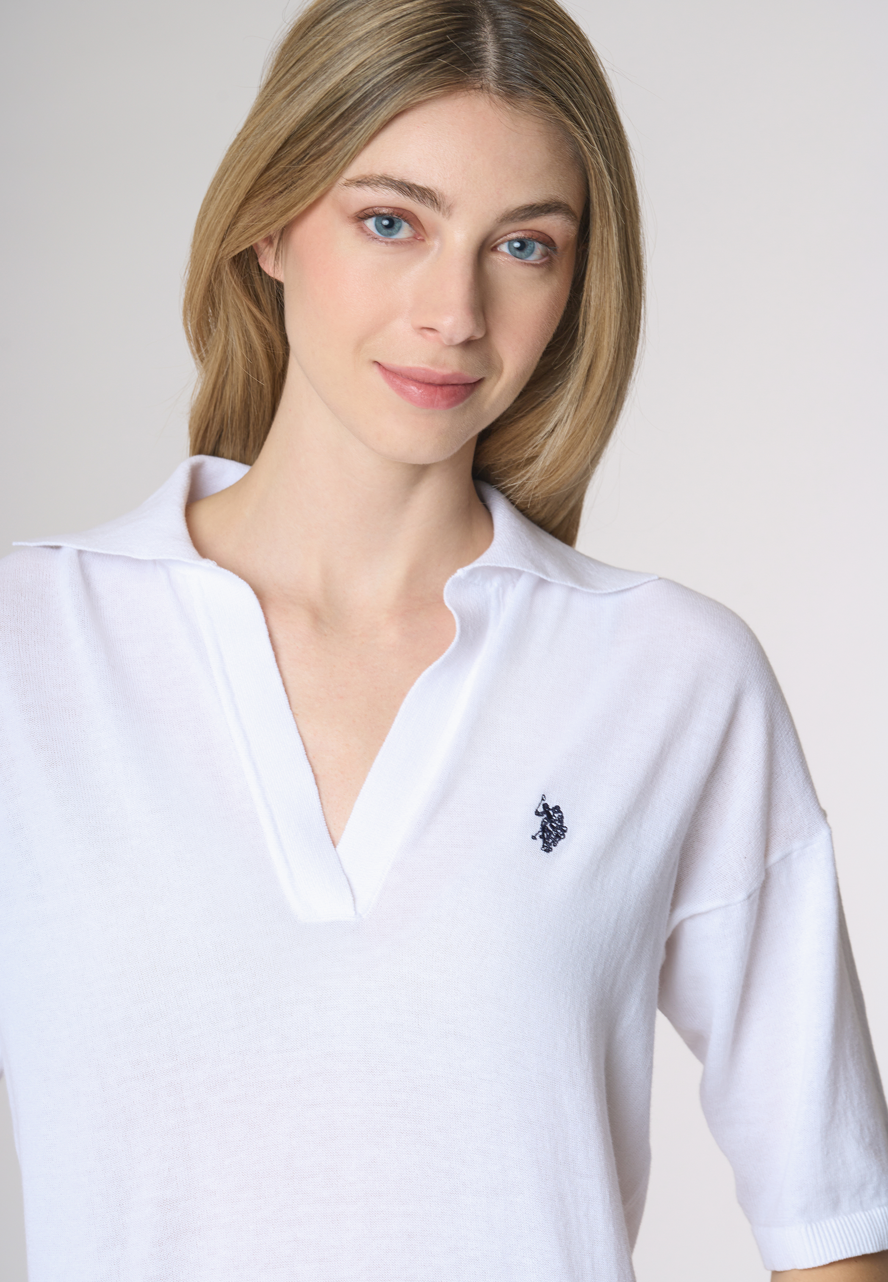 Polo shirt in cotone crepe premium quality