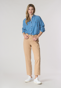 Pantalone denim bull in cotone