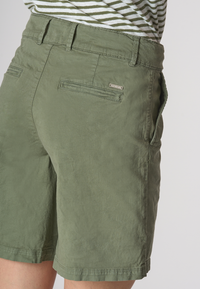 Pantalone corto in cotone gabardine