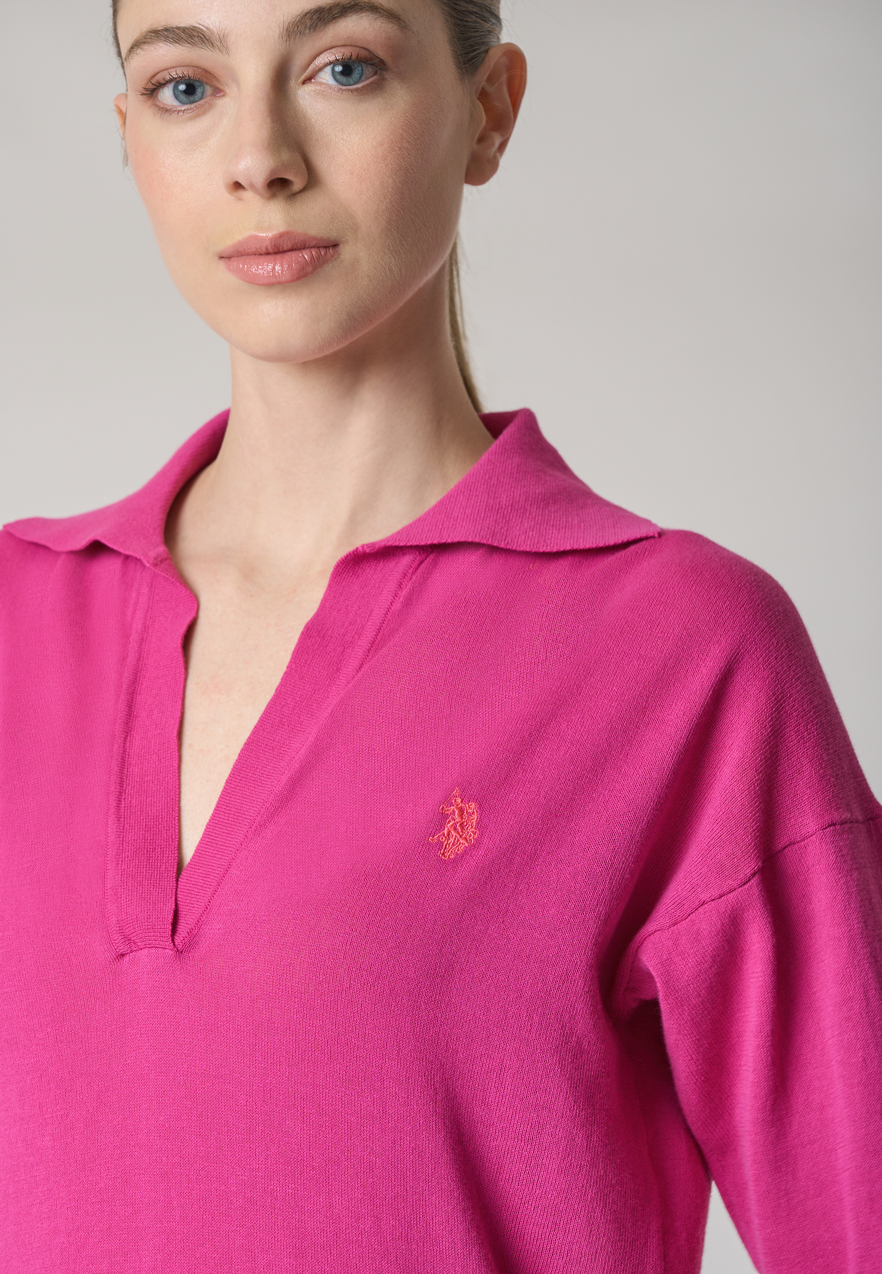 Polo shirt in cotone crepe premium quality