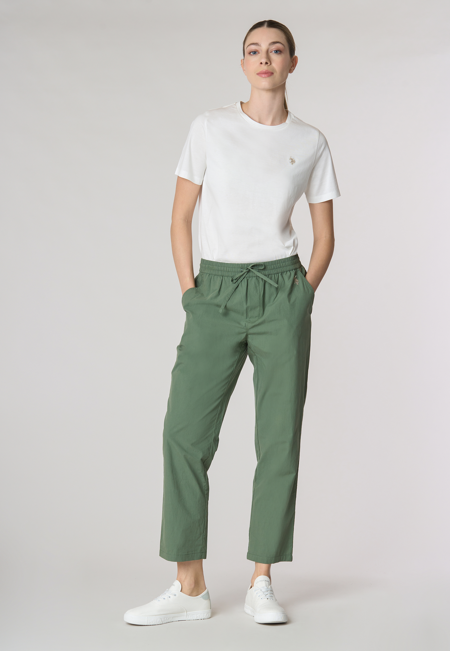 T-shirt girocollo a maniche corte in cotone premium quality