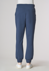 Pantalone sportivo french terry in cotone stretch