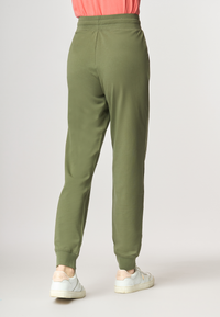 Pantalone sportivo french terry in cotone stretch