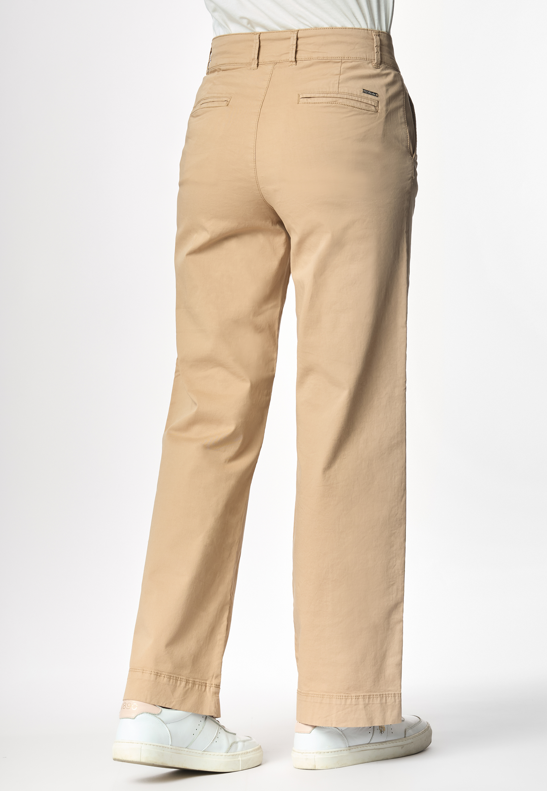 Pantalone in cotone morbido gabardine