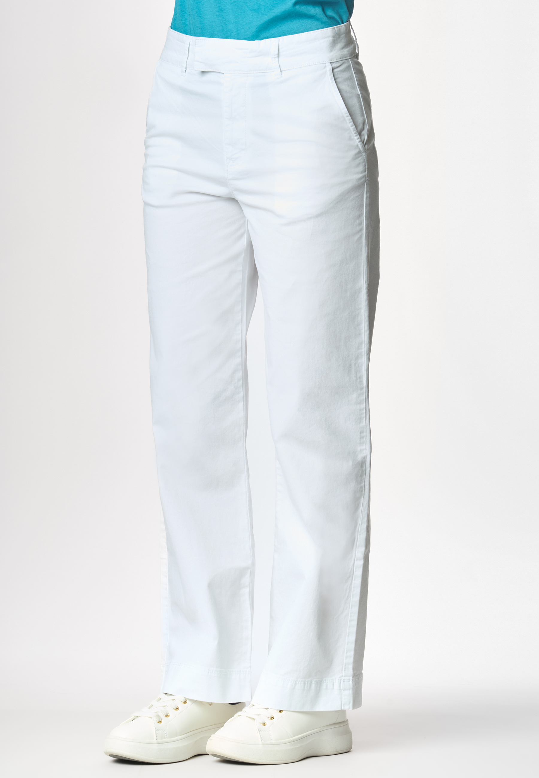 Pantalone in cotone morbido gabardine