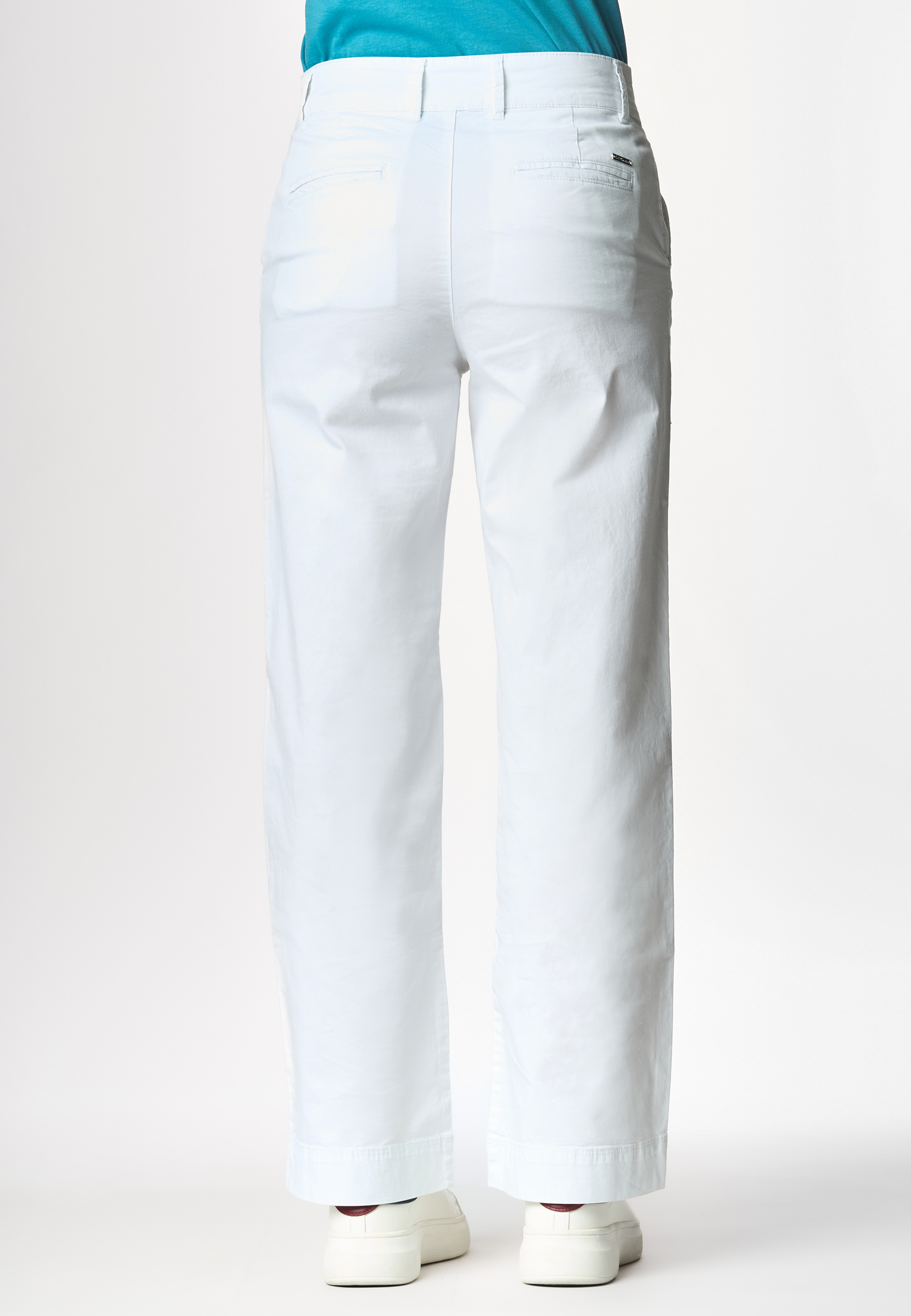 Pantalone in cotone morbido gabardine